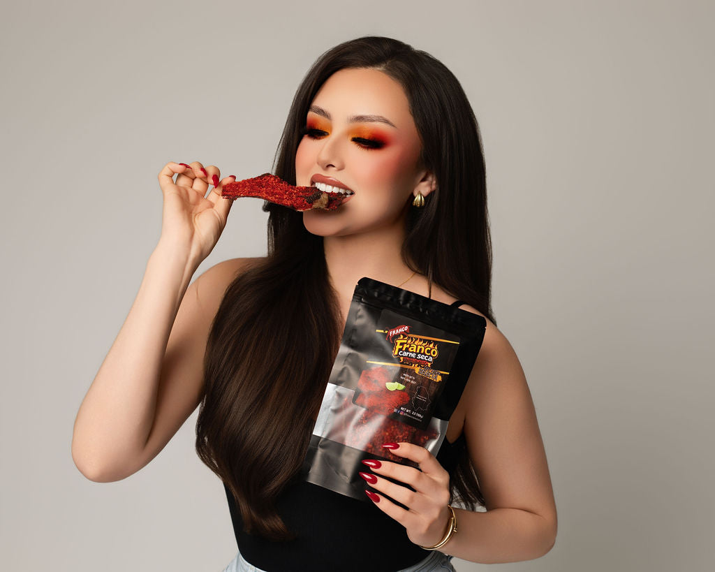 Flamin hot cheetos Carne seca/ beef jerky 3.5 oz Mexican Style