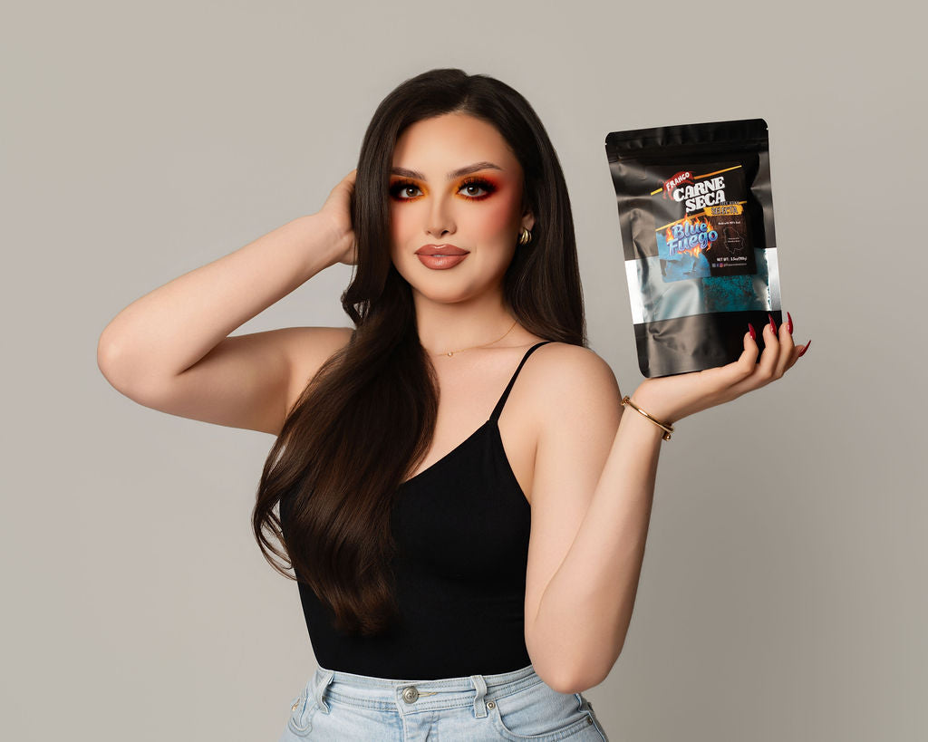 Blue Fuego Beef jerky Mexican style / Carne Seca blue fuego 3.5 oz