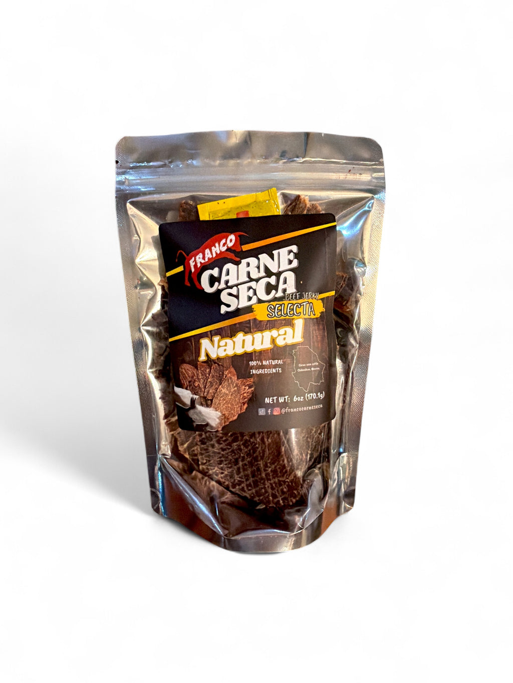Natural carne seca.