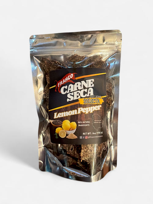 Lemon Pepper carne seca