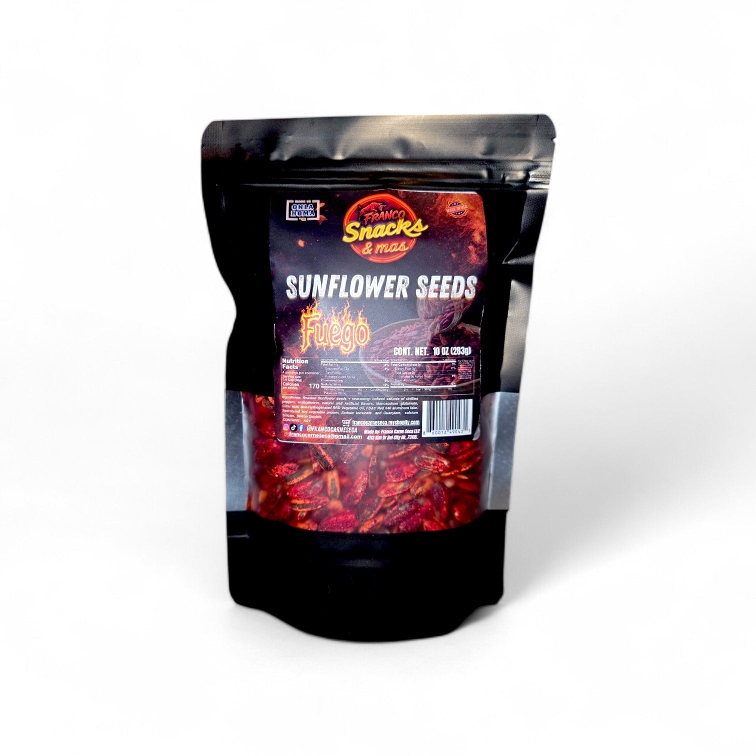 Sunflower seeds Fuego