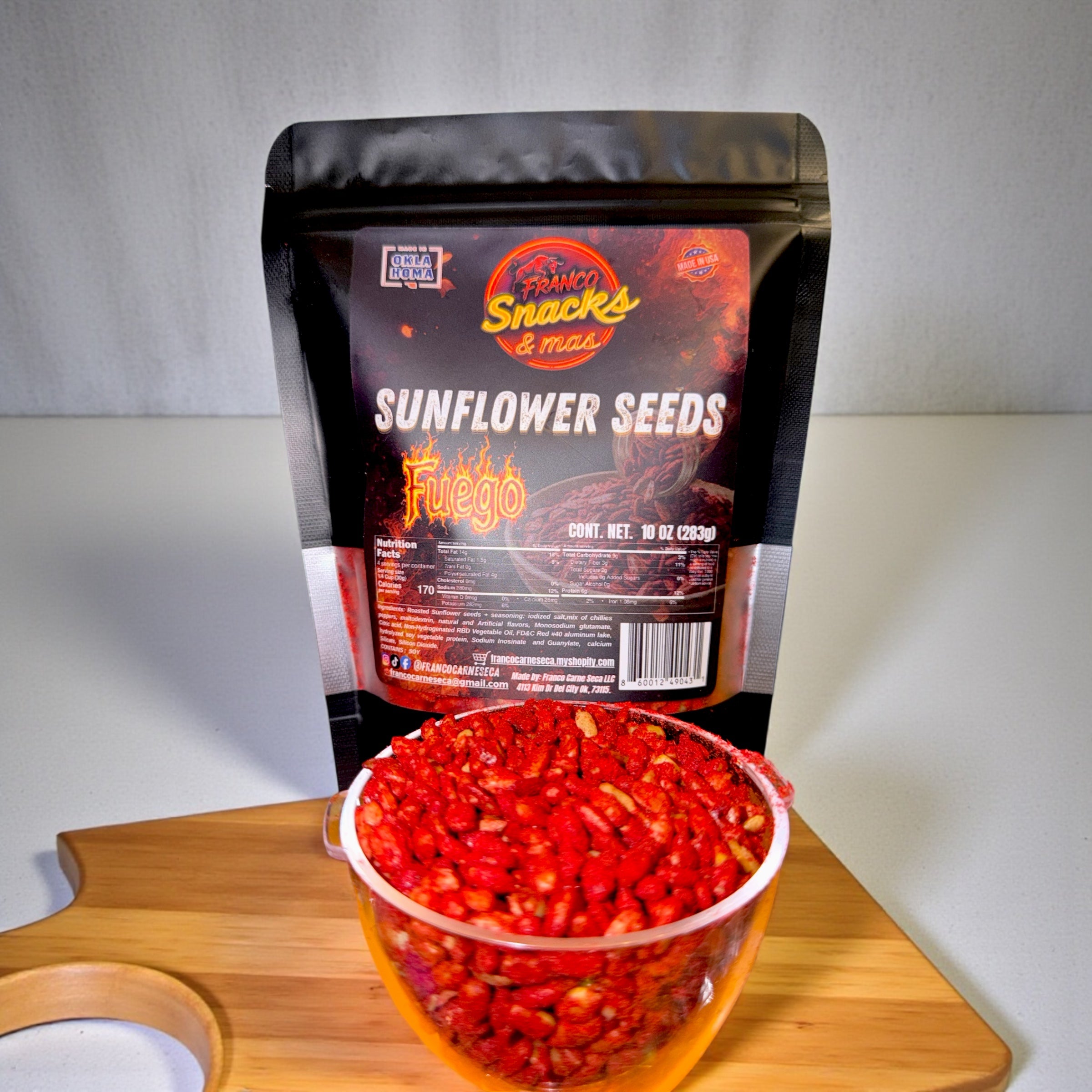 Sunflower seeds Fuego