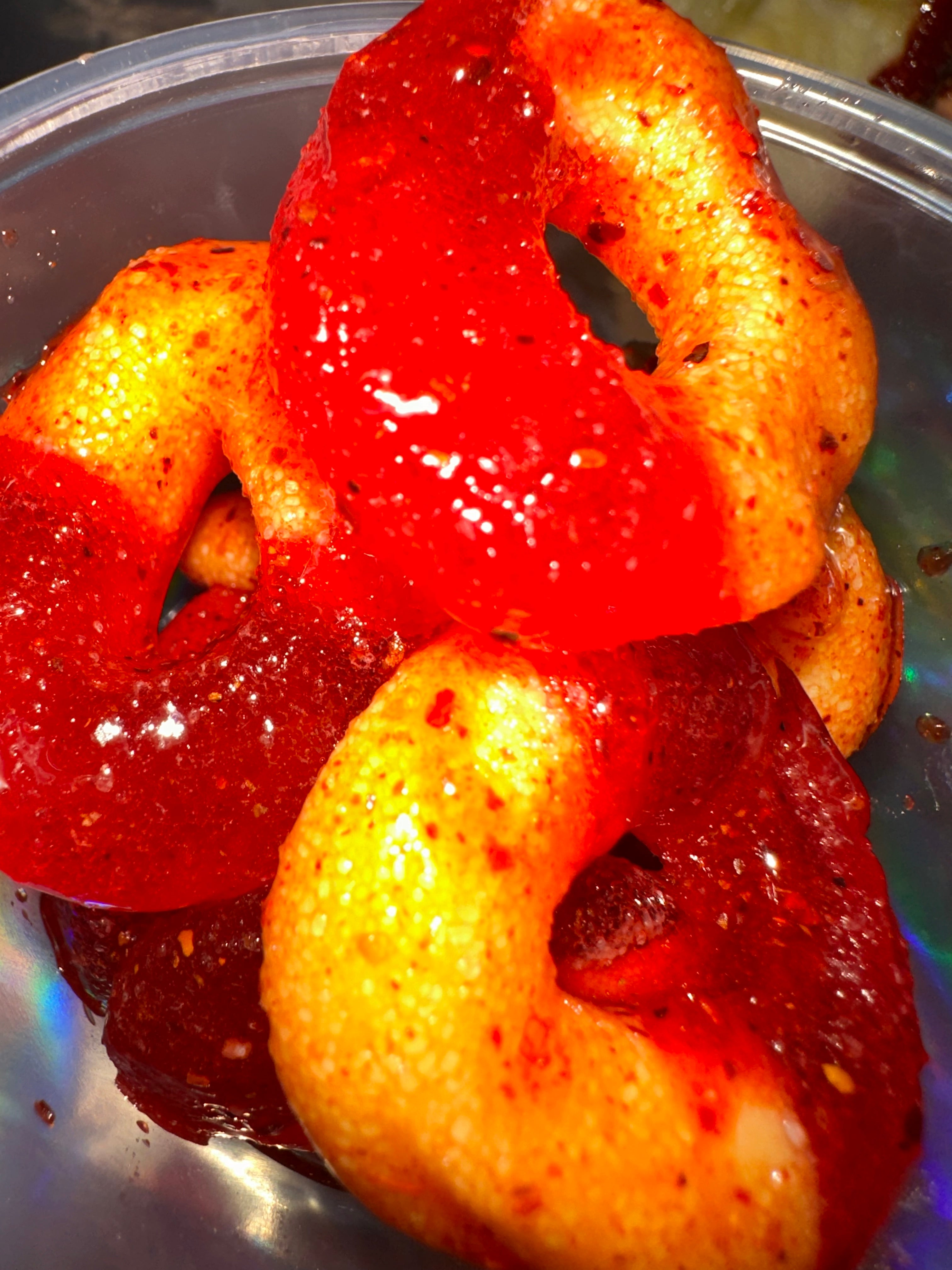 Enchiladas de gomitas.