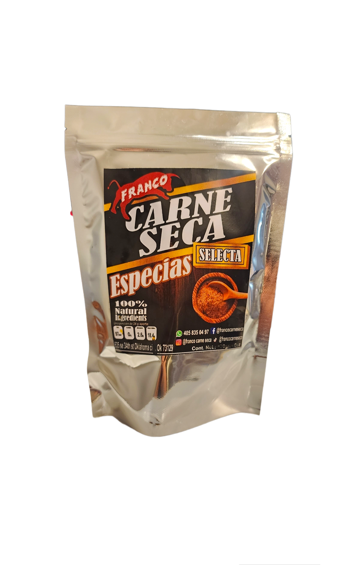 Especias carne seca